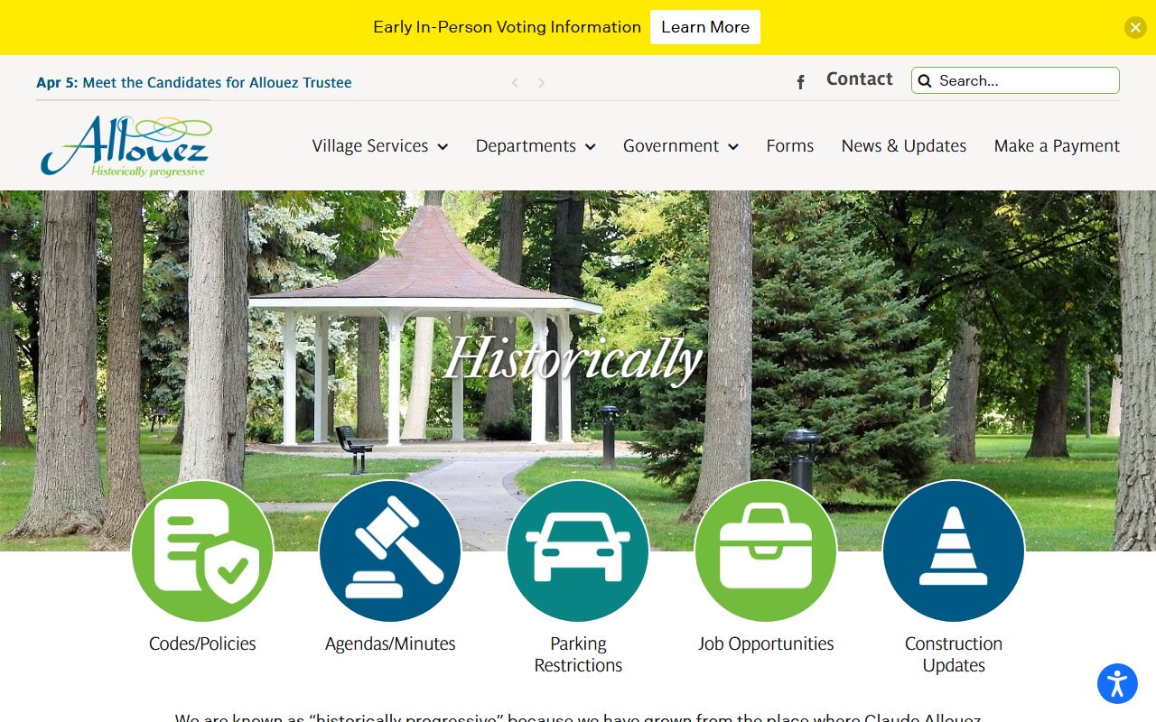 Allouez Phone Directory village portal