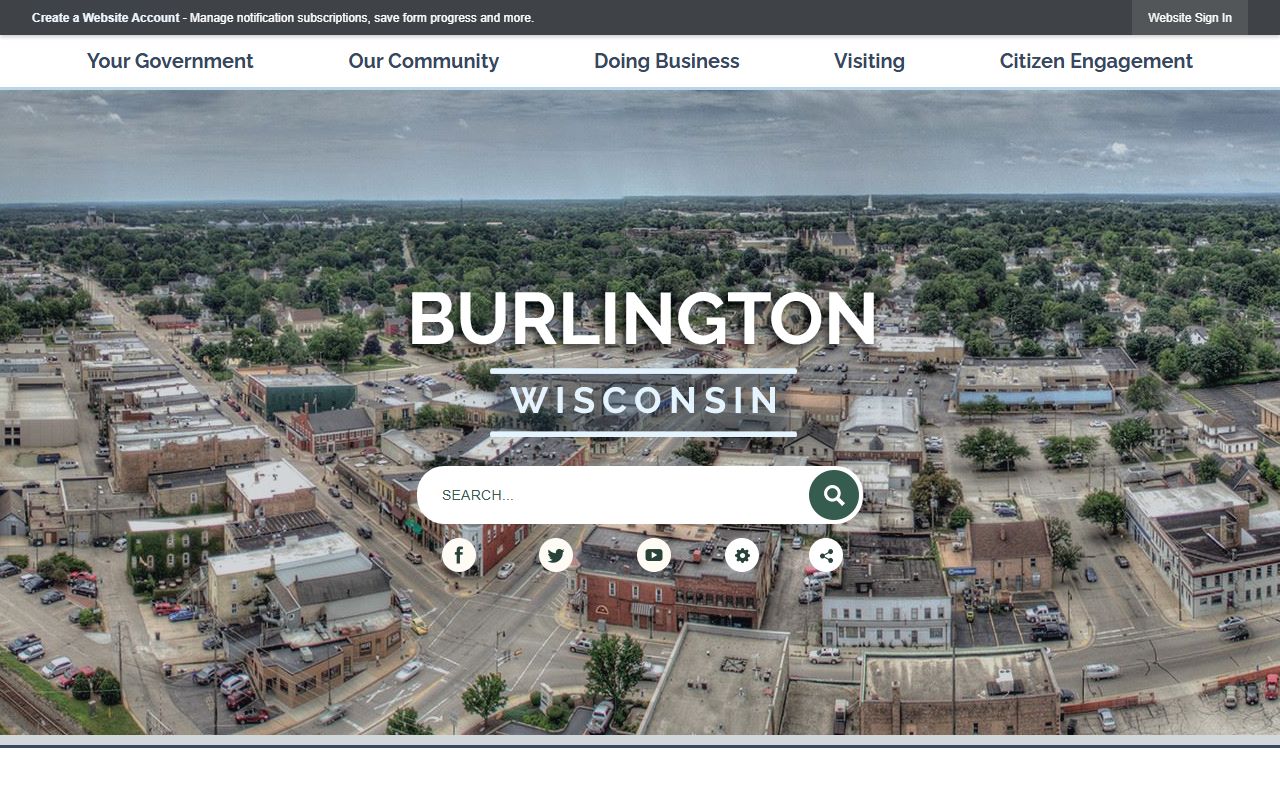 Burlington Phone Directory city portal