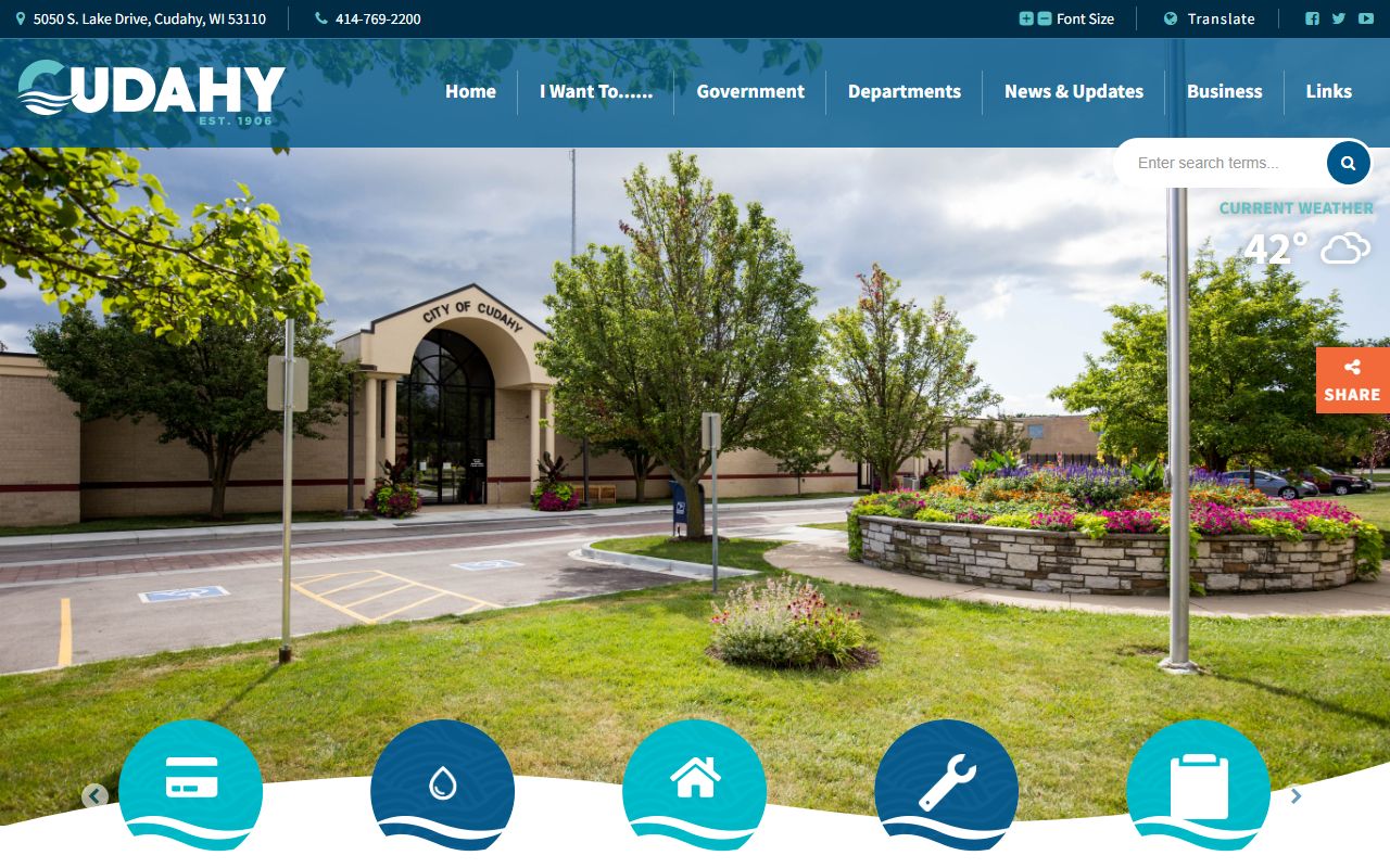 Cudahy Phone Directory city portal