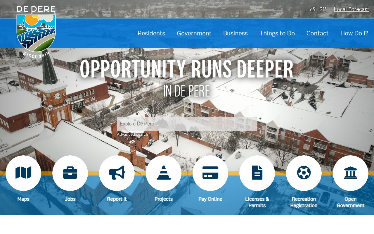 De Pere Phone Directory city portal