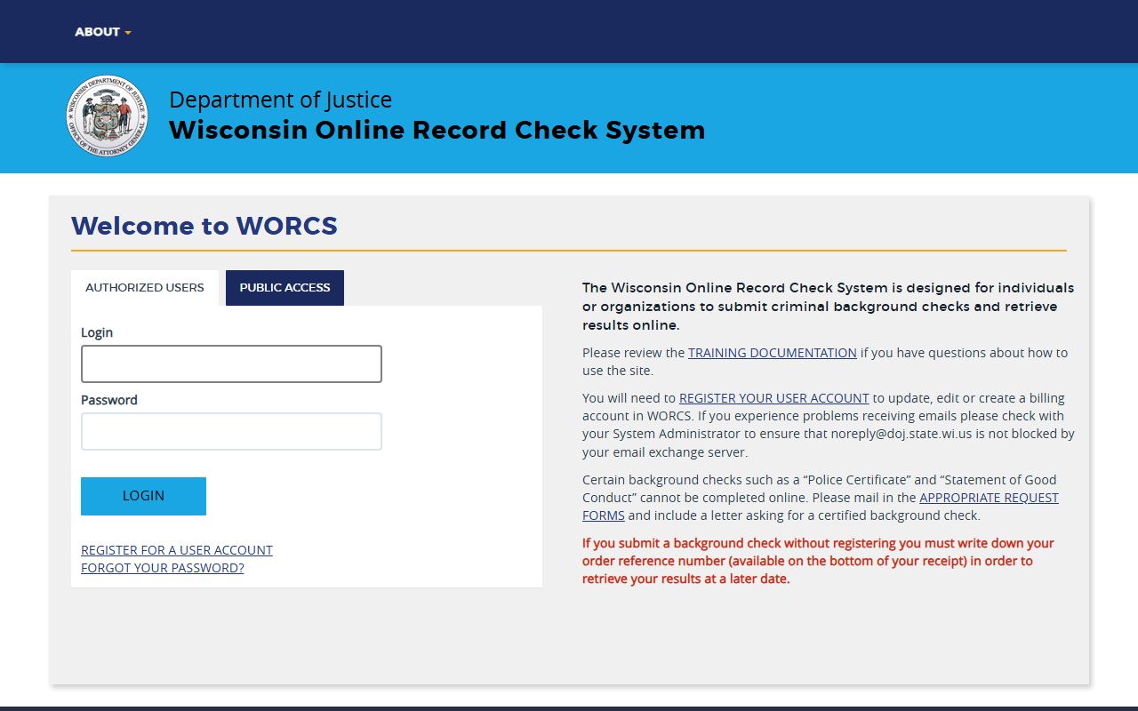 Wisconsin Phone Directory DOJ online record check