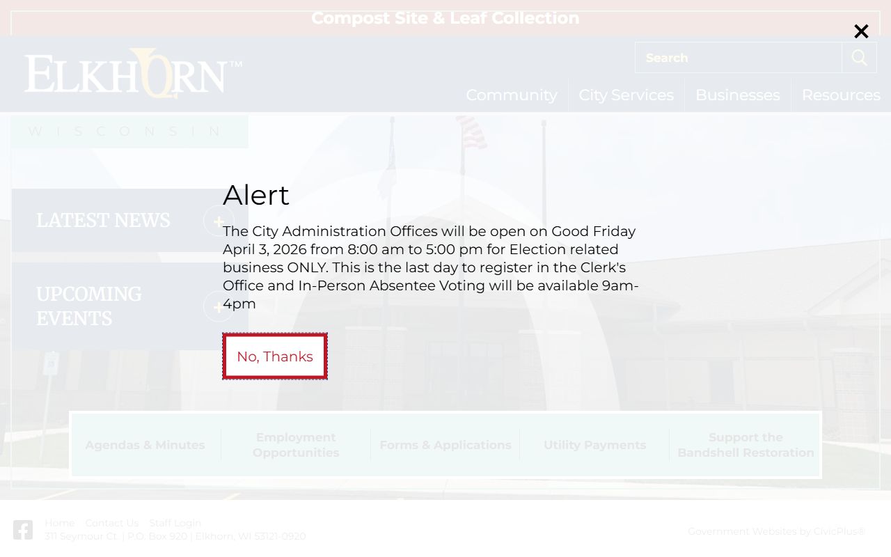 Elkhorn Phone Directory city portal