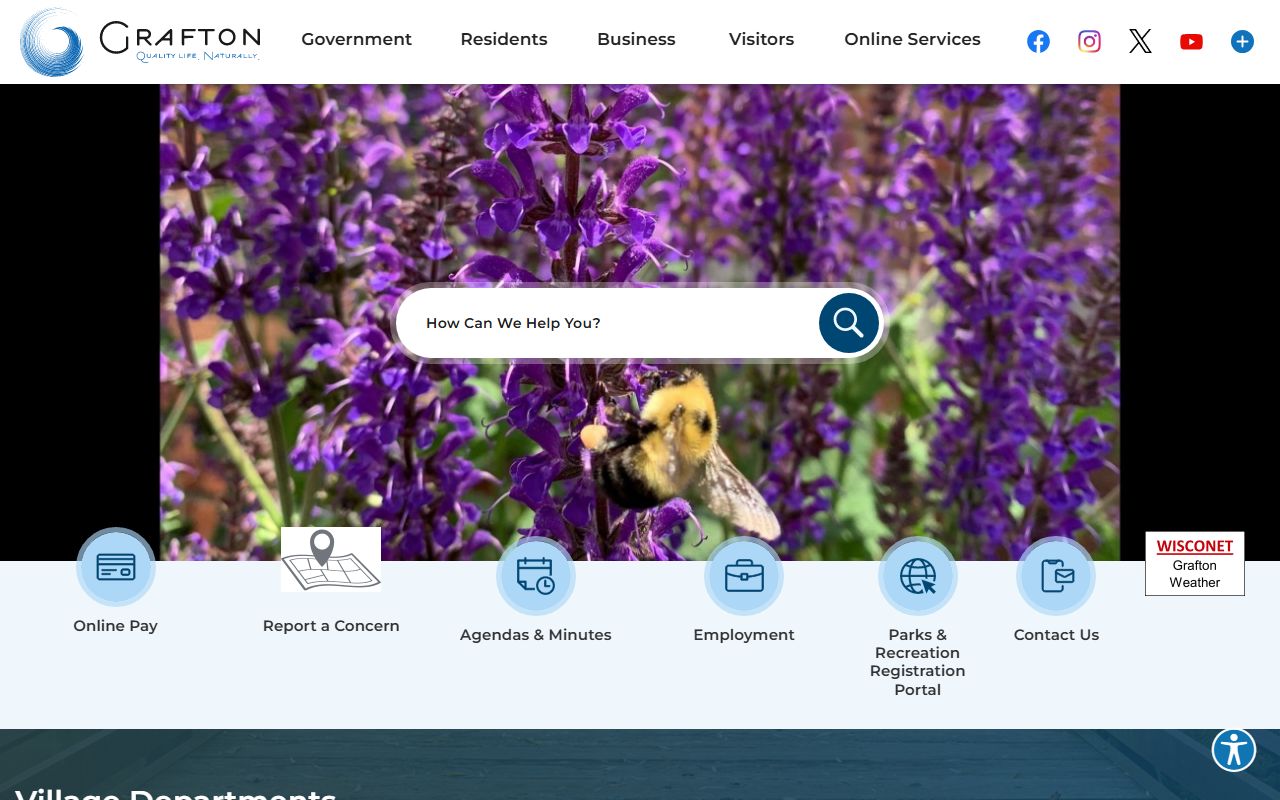 Grafton Phone Directory village portal