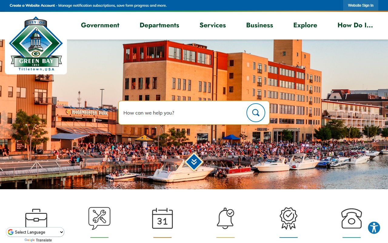 Green Bay Phone Directory city portal