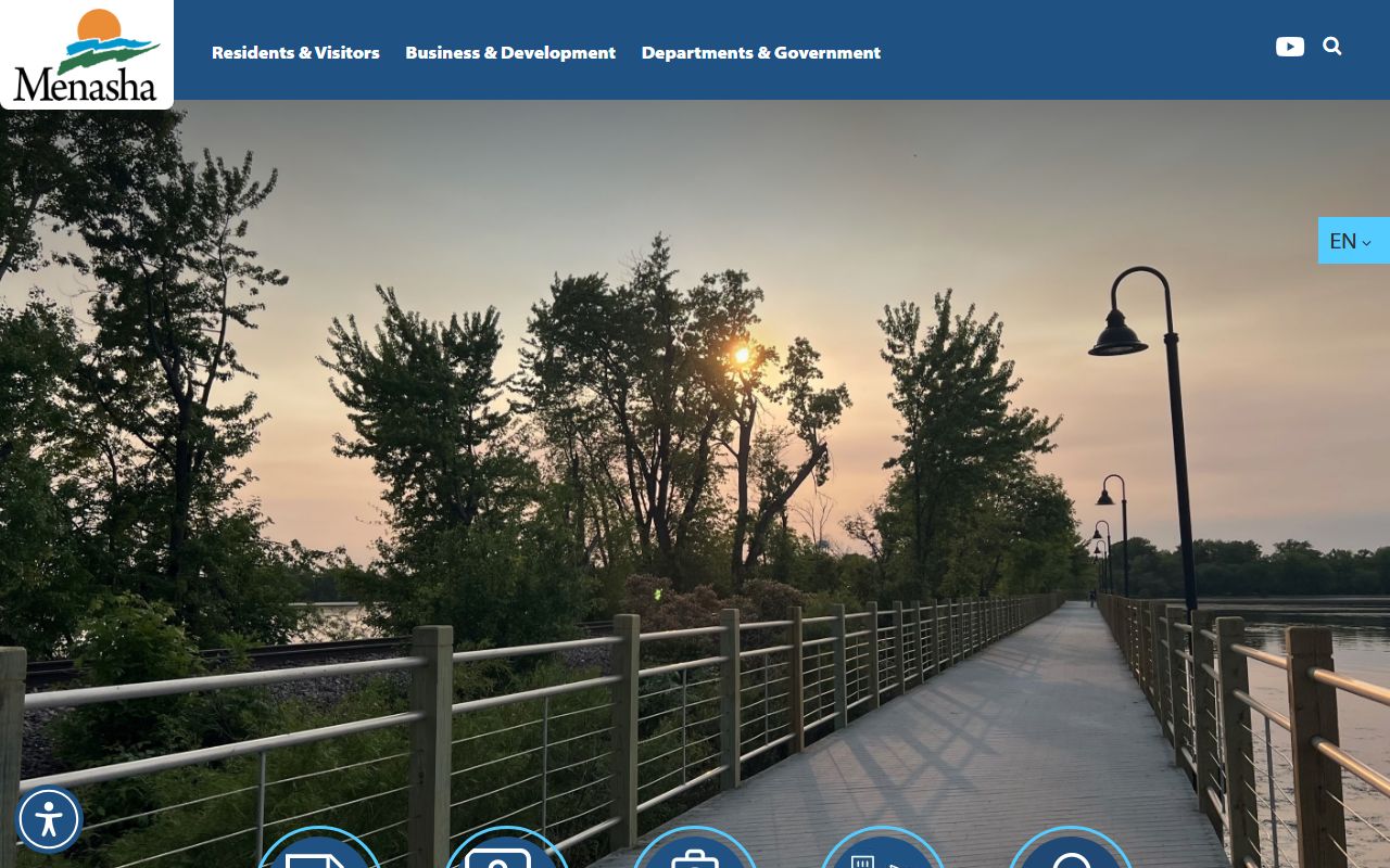 Menasha Phone Directory city portal