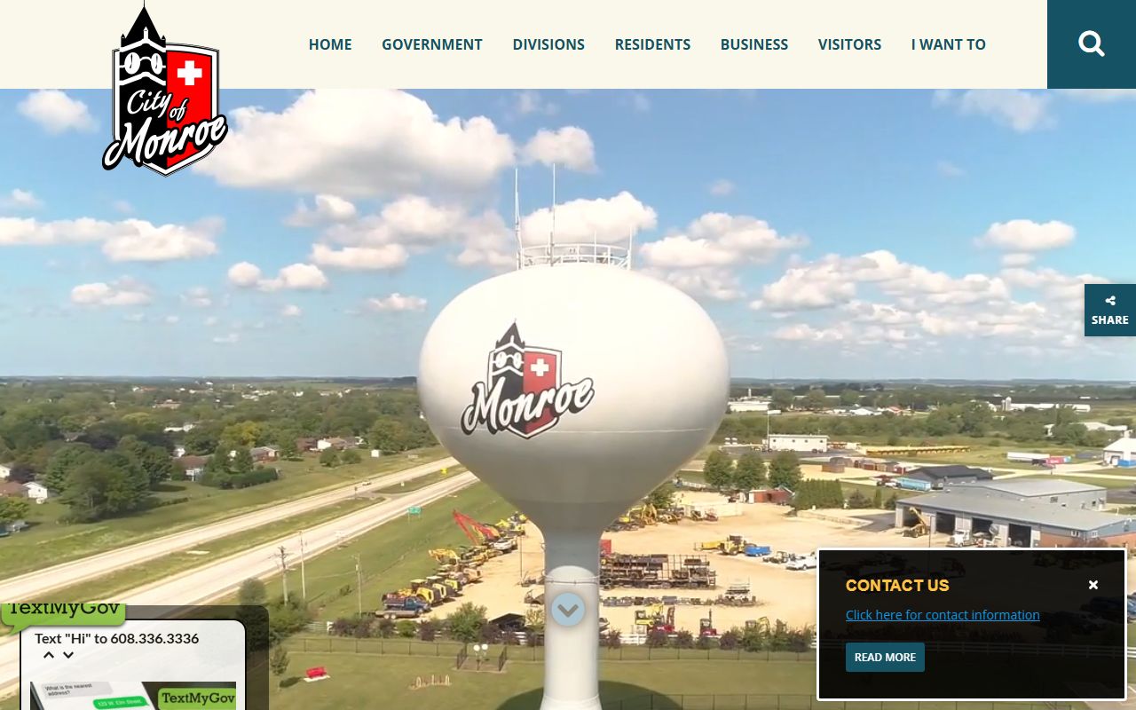 Monroe Phone Directory city portal