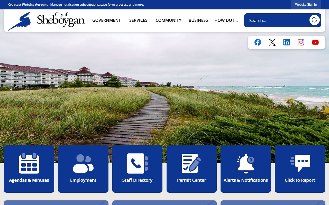 Sheboygan Phone Directory city portal