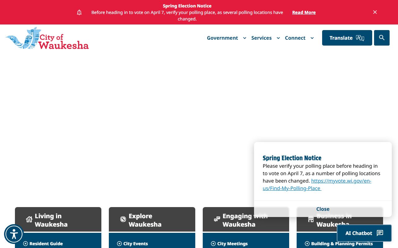 Waukesha Phone Directory city portal