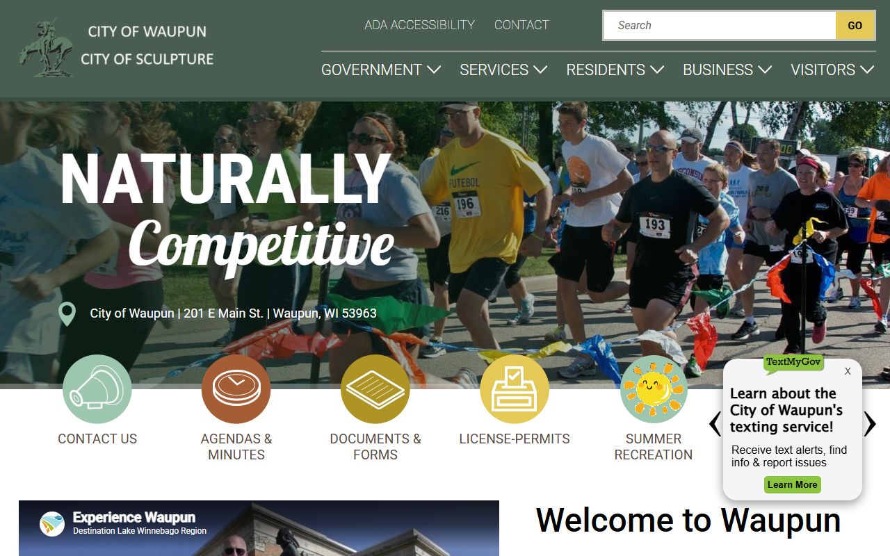 Waupun Phone Directory city portal