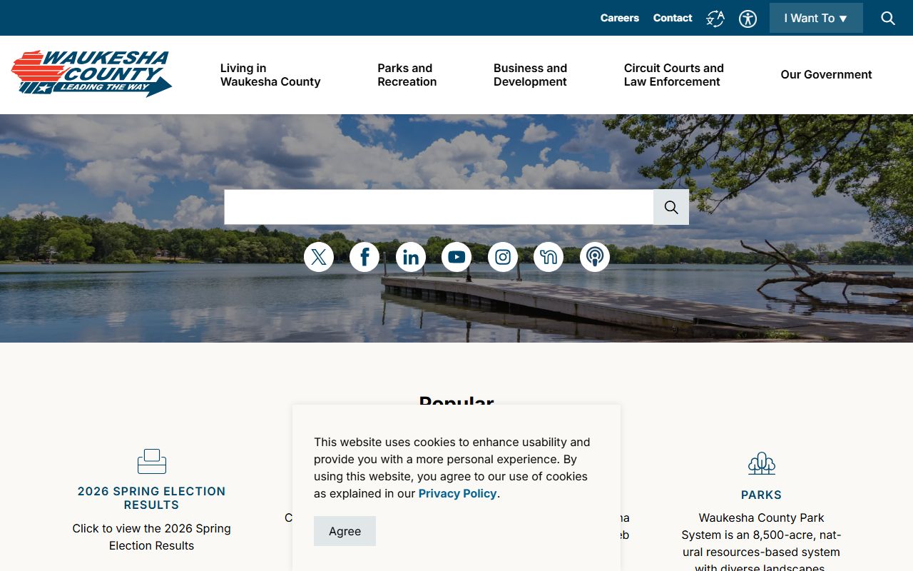 Waukesha County Phone Directory county portal