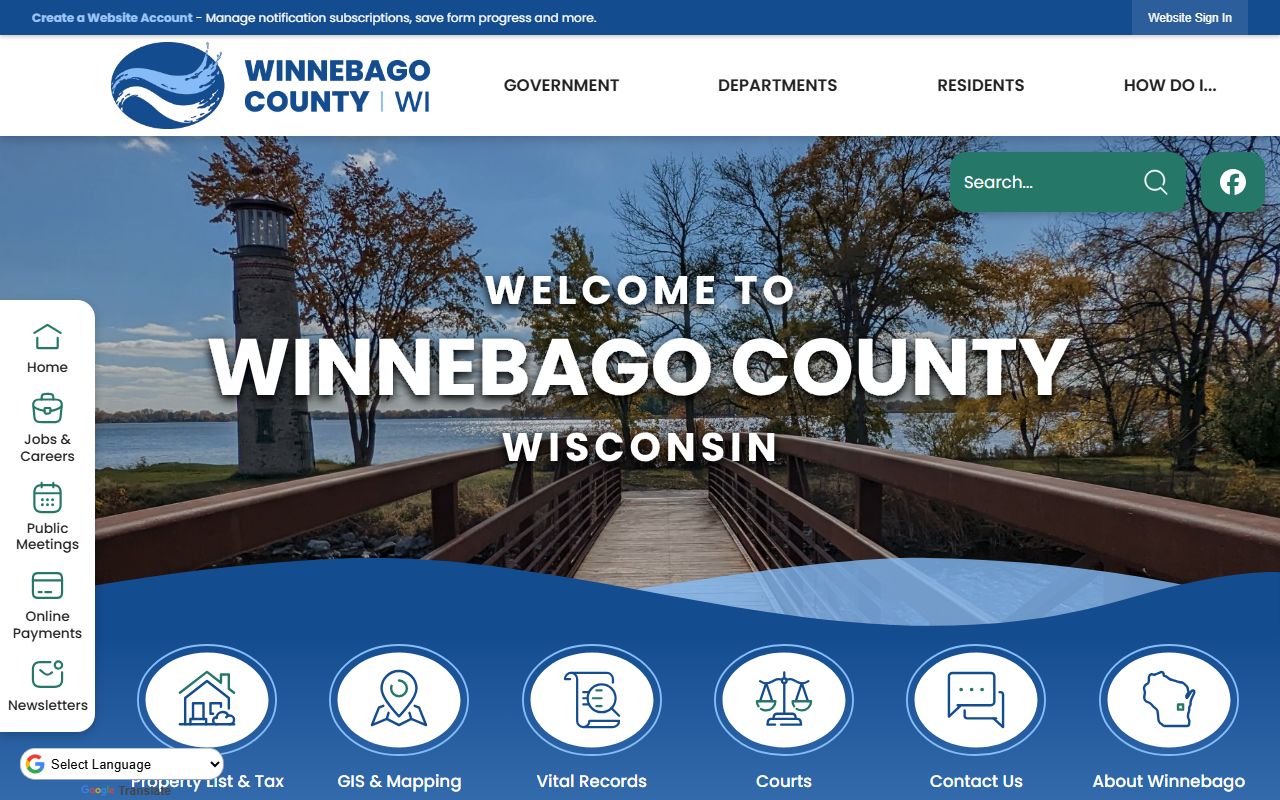 Winnebago County Phone Directory county portal