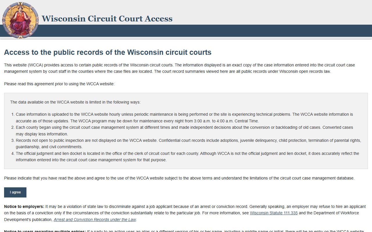 Racine County Phone Directory Wisconsin Circuit Court Access